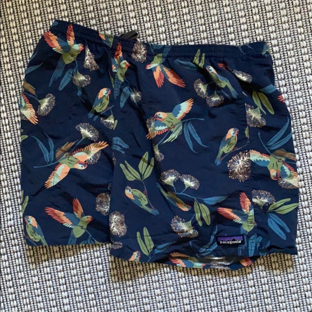 Men’s patagonia baggies 5 in inseam Large